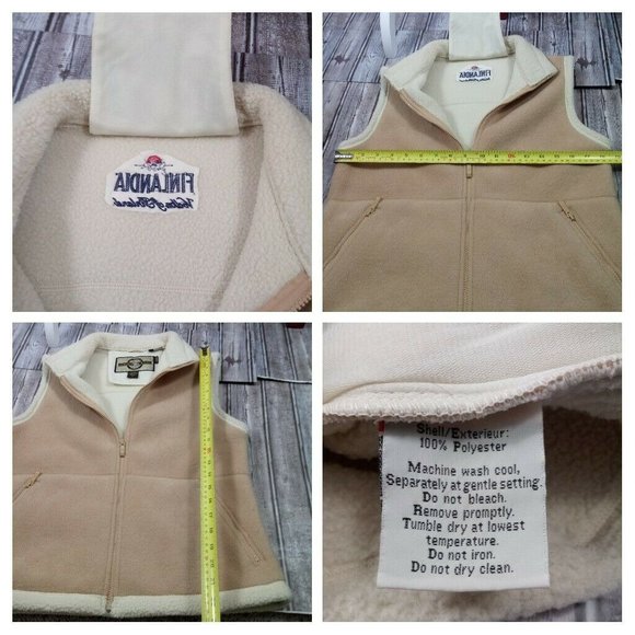 North End Filandia Vodka Sherpa Novelty Vest Med EZEM System All Climate Wear - Picture 13 of 15
